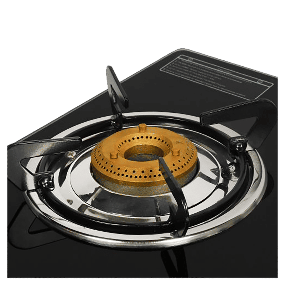 Buy Faber Marvel 3BB BK Tempered Glass Top 3 Burner Manual Gas Stove (Scratch Resistant, Black